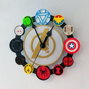 Avengers Clock Face