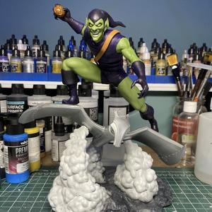 Green Goblin on Glider