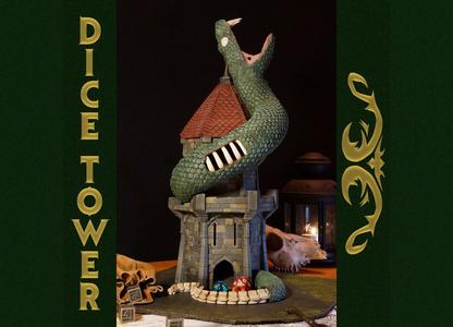 Ambitious Snake Dice Tower
