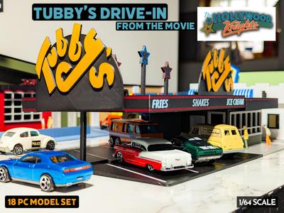 Tubby's Drive-In Model Set - 1:64 Scale