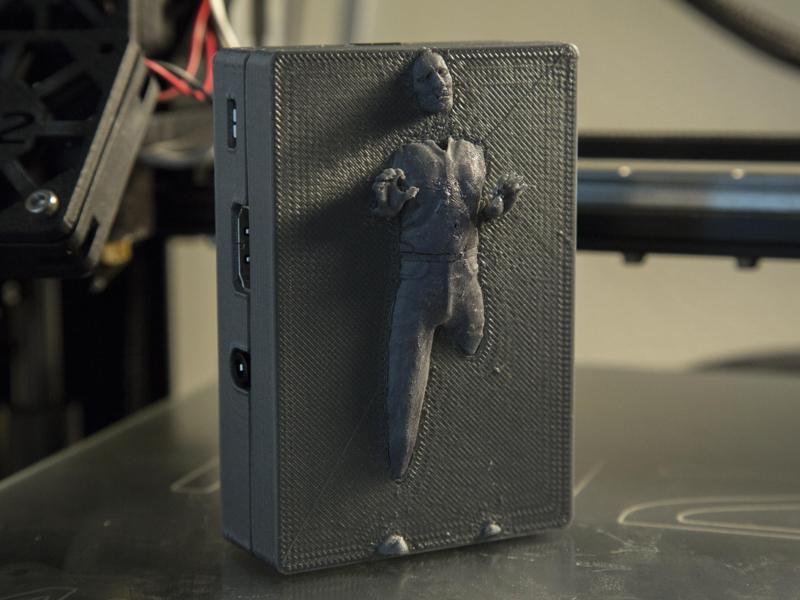 Han Solo in Carbonite - Raspberry Pi 2/B+ Case