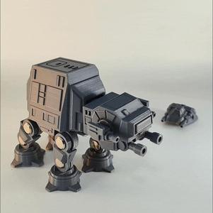 Cute AT-AT (All Terrain Armored Transport ) SD CHIBI Star wars