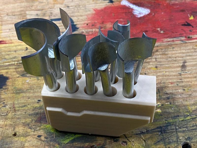 Flat Top Modular tool block for Brushes
