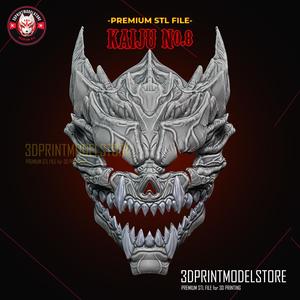 Kaiju No 8 Mask Movable Jaw - Monster 8 Hibino Kafka Cosplay