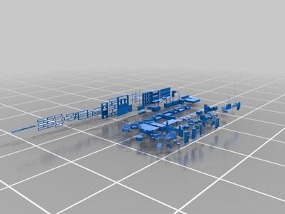 Modern Home - Furniture / Doll House / Architecture Furnishing