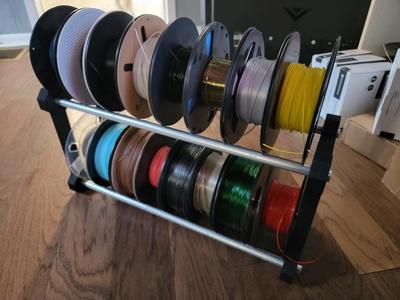 Filament Spool Rack - Stackable - Glueless