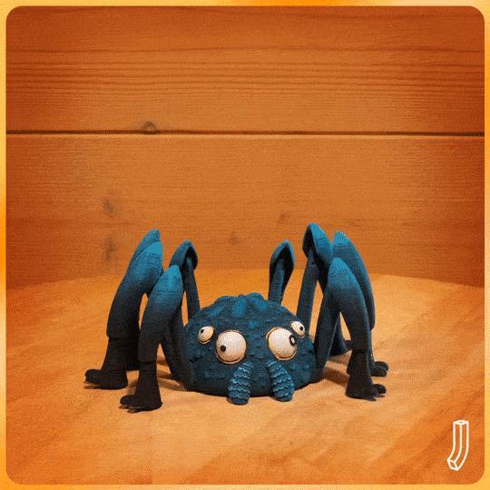 Articulated crazy spider