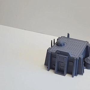 Star Wars Shatterpoint - Outpost: Cor-Compat - Cabin - With Optional Storage