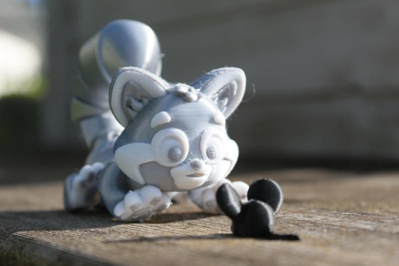 Cat Flexi - Print In Place