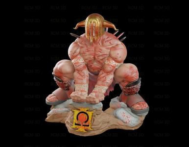 Hades God of War joystick holder