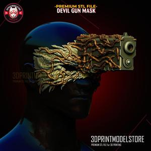 Aki Devil Gun Mask - Chainsaw Man Cosplay Anime