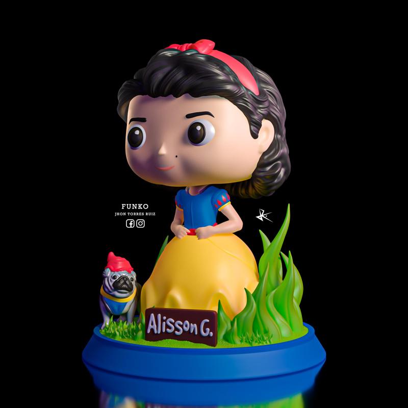 SNOW WHITE FUNKO POP PRINCESS COLLECTION / BLANCA NIEVES FUNKO POP COLLECTION PRINCESS