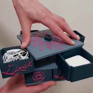 Celtic box - 2x4 compartments