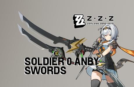 Zenless Zone Zero - Soldier 0 Anby Swords