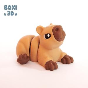 CAPYBARA- FLEXI - ARTICULATED - CUTE-PRINT IN PLACE