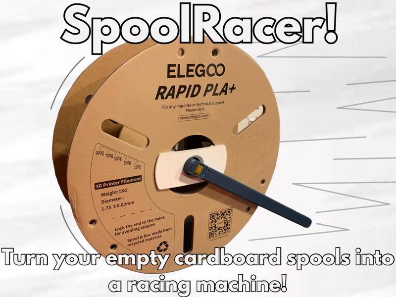 Spool Racer Wind-Up Toy