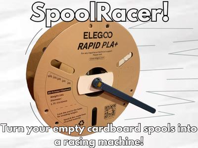 Spool Racer Wind-Up Toy