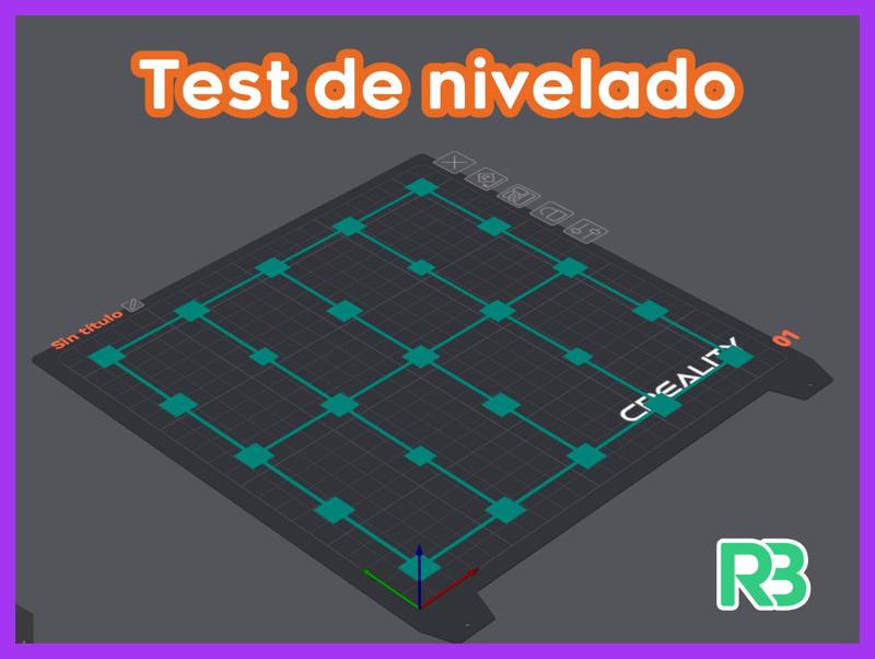 Test de nivelado para beses de impresión
