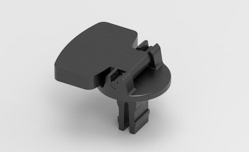 Handle for fuse box hager 90 SL FZ505 / Handgriff Türverschluss für Schaltschrank hager 90 SL FZ505