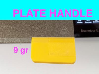 A1 mini Grip Handle Plate Print Plate 9gr