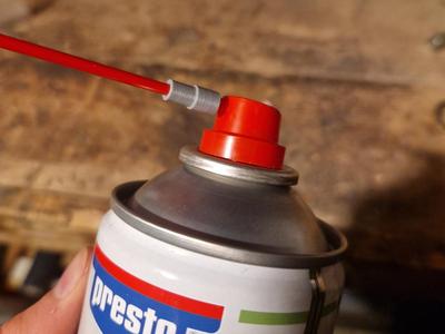 Brake Cleaner Can to WD-40 Straw Adapter
