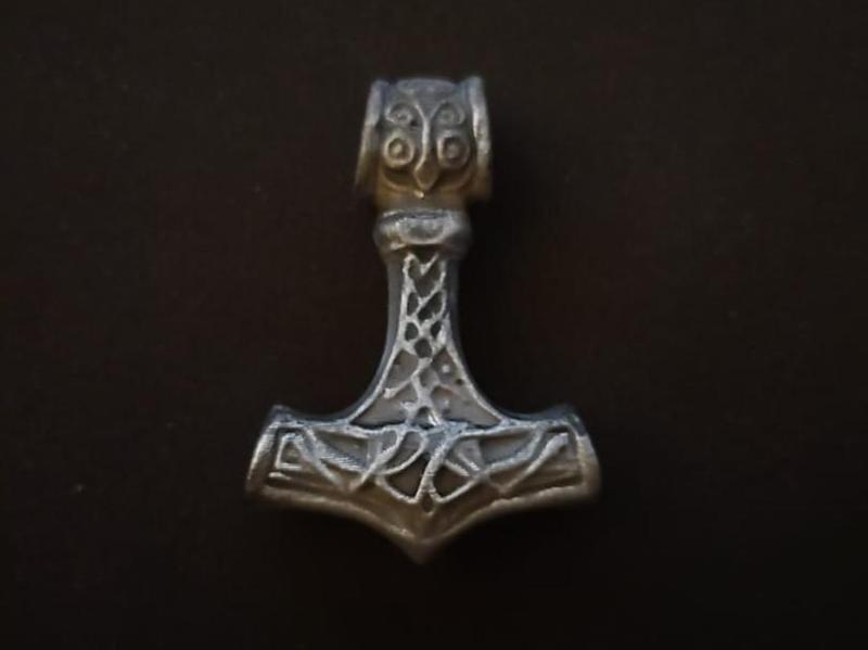 Thor's Hammer Mjolnir - Viking amulet