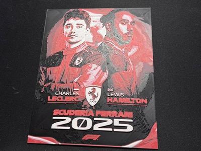 Leclerc and Hamilton f1 2025