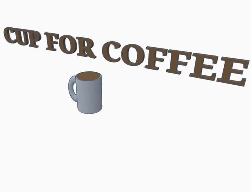 Cup for coffee (official version in summary)