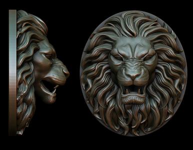 Lion Pendant - two versions