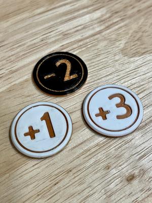 Reversible Plus/Minus Tokens