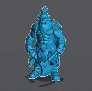 Dwarf Barbarian