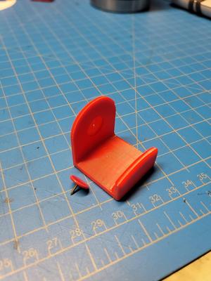Hanger - Lite duty push-pin mounting