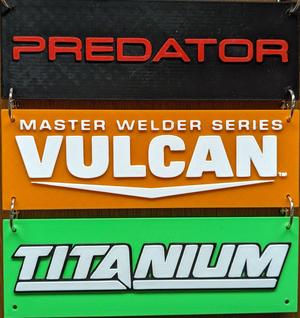 HF Brand Logos #3  (Predator, Titanium, Vulcan)
