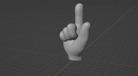 finger pointer cap for a bic pen