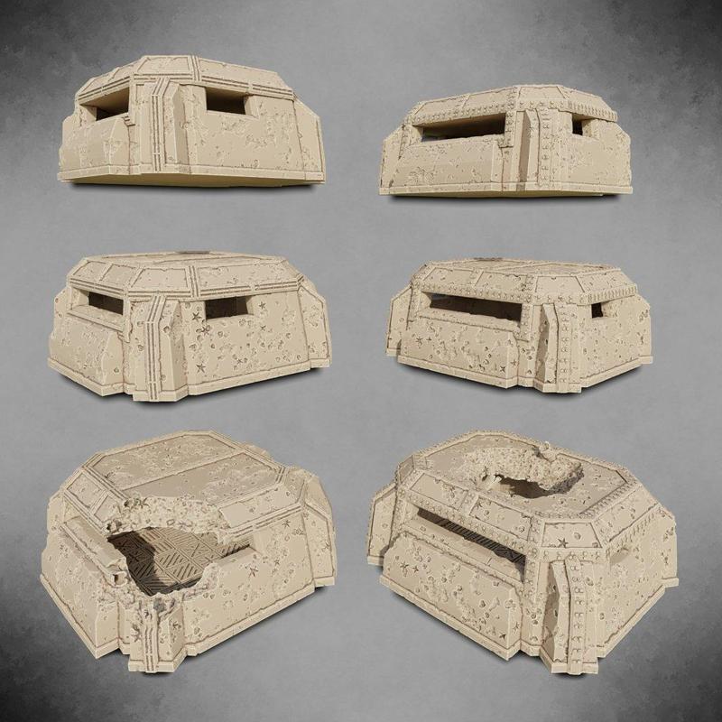 Future battlefield bunker 3