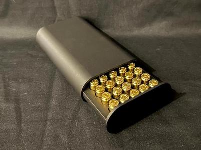 Modern .40 S&W Ammo Box - 50 Rounds Magnetic Close