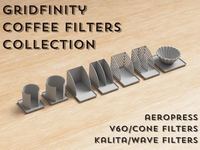 Ultimate Gridfinity Coffee Filter Collection
