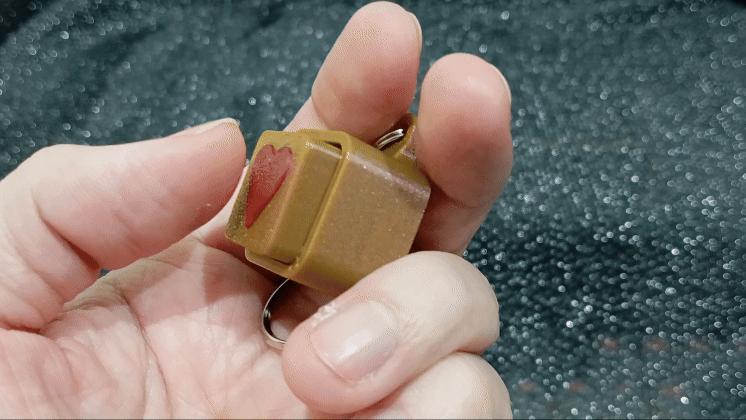 Poker Key Clicker Keychain