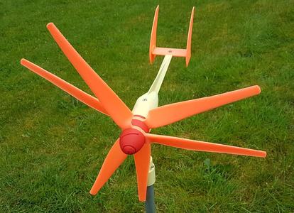 Double wind turbine MK3 counter rotating