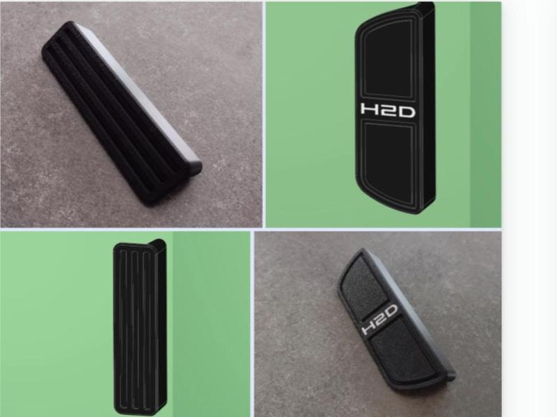 H2D Door Cover Handle (Improved Handling)