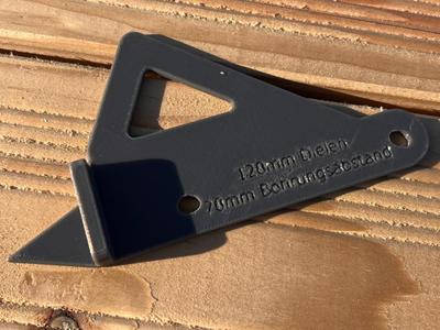 Drilling Template for Terrace Planks