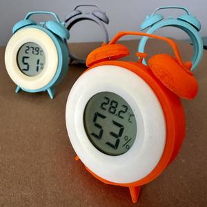 Round Hygrometer Alarm Clock Case
