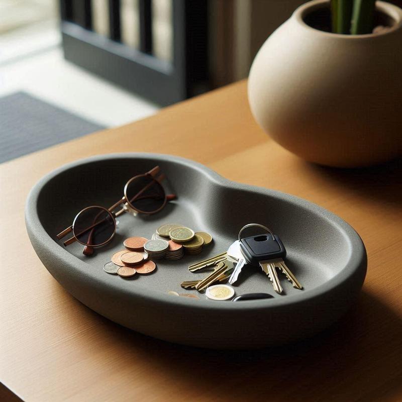 Design Key & Coin Tray "KidneyBean"