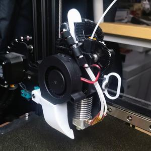 Kingroon KP3S 3.0 extruder mod for E3D V6 and stock parts