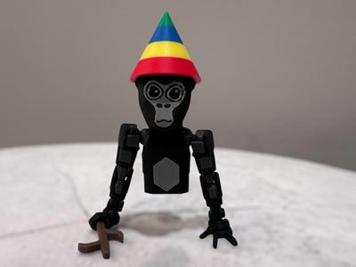 Party Hat for Monke 13 - Gorilla Tag Figure
