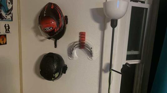 Motorcycle Helmet Visor holder