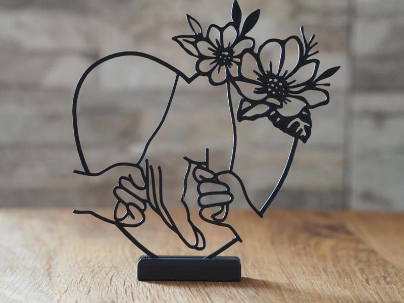 Hands with stand