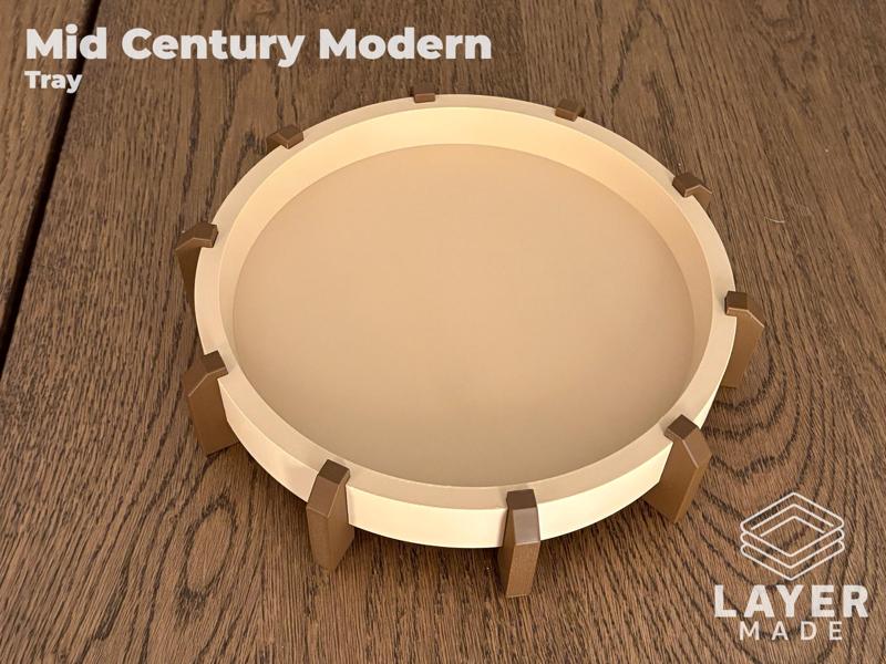 Mid Century Modern Tray