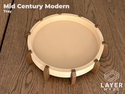 Mid Century Modern Tray