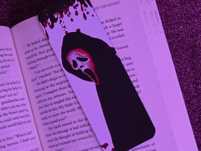 Ghostface Bookmark (Hueforge) NO AMS NEEDED
